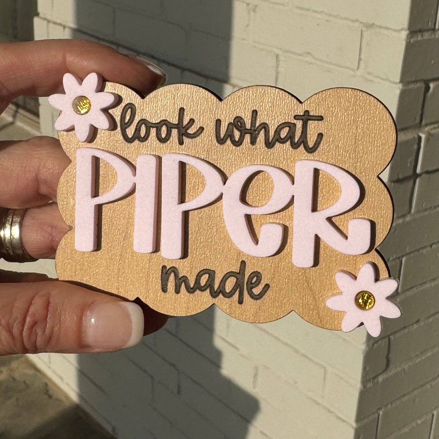 Personalized Magnets to Showcase Child’s Art