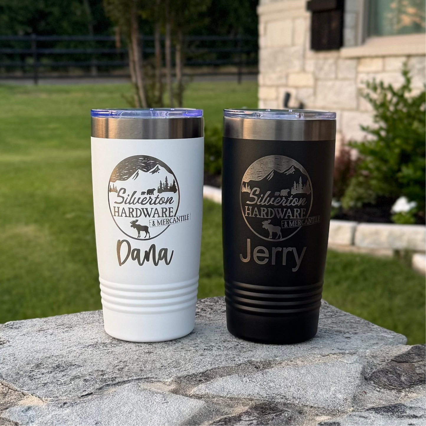 Customized Engraved Tumbler 20oz