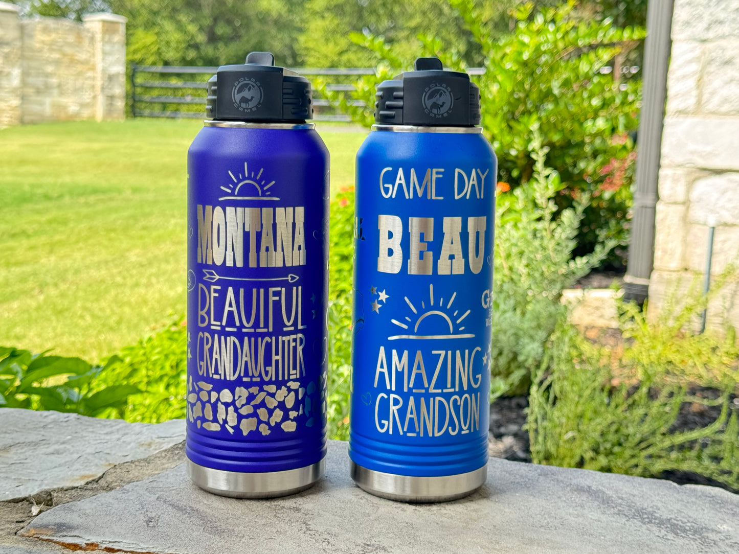 Personalized Engraved Water Bottle