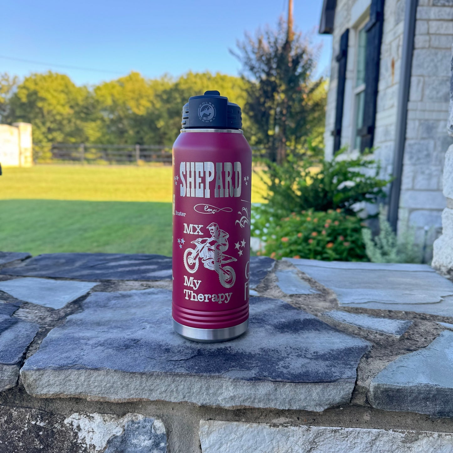 Personalized Engraved Water Bottle