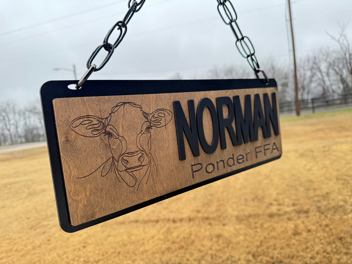 Stall Sign for FFA, 4H Projects or Barn Animal