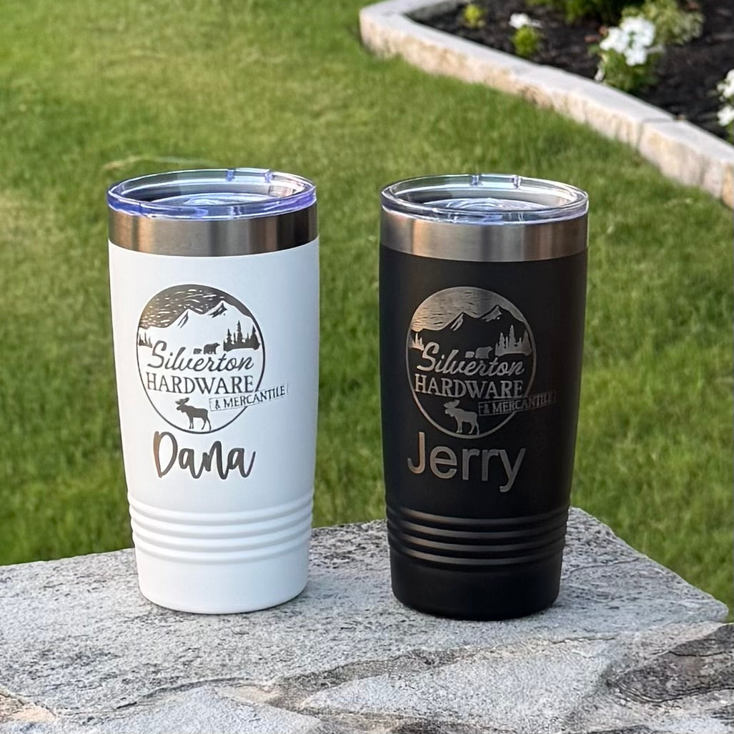 Customized Engraved Tumbler 20oz