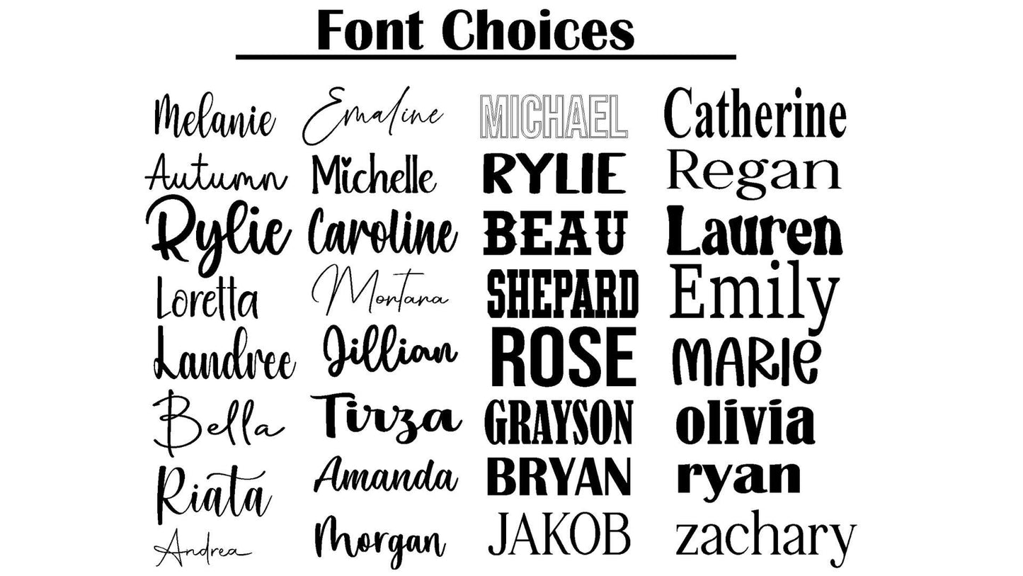Large Wall Letter with Personalized First Name or Last Name