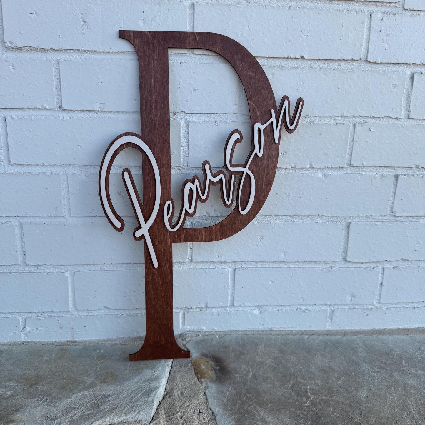 Large Wall Letter with Personalized First Name or Last Name