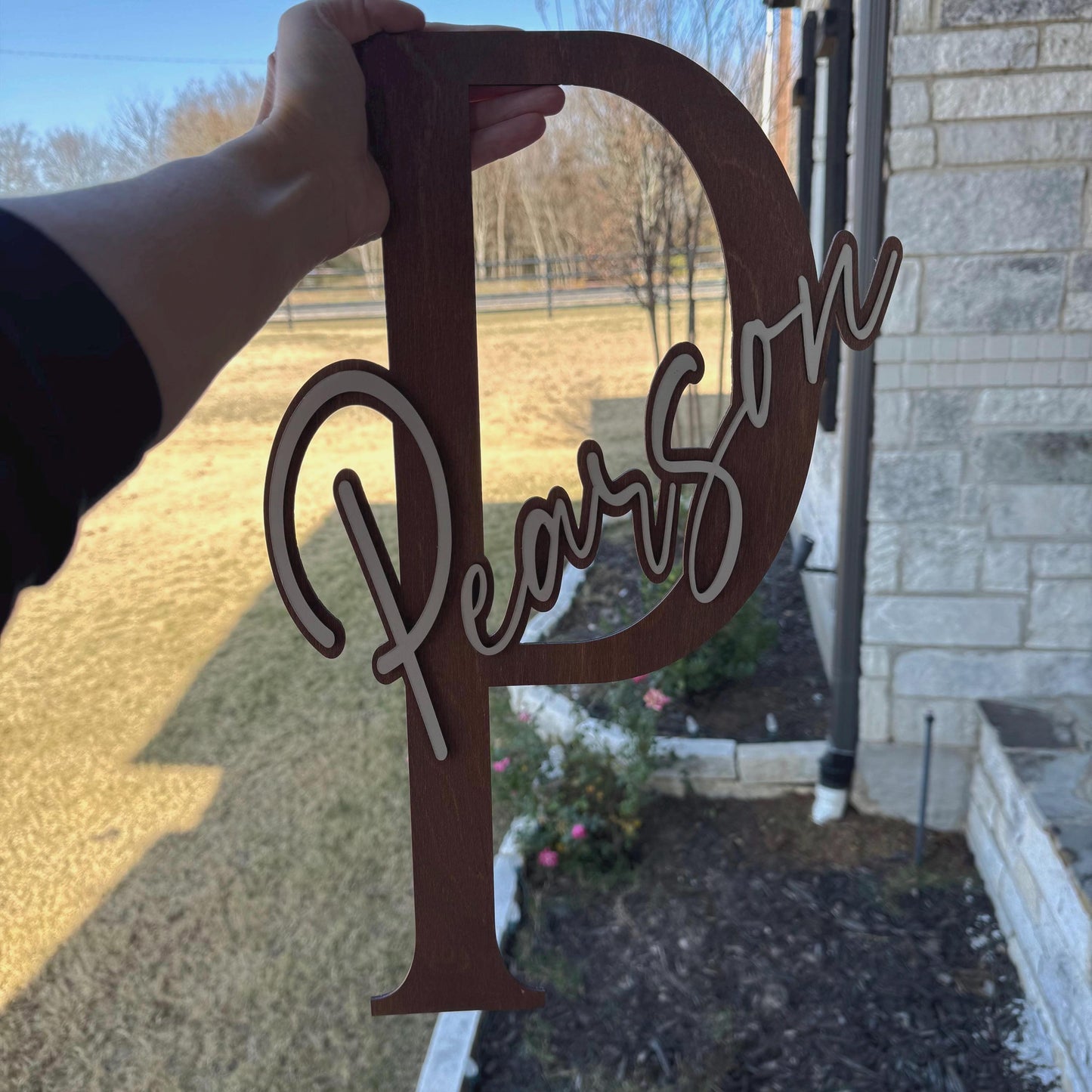 Large Wall Letter with Personalized First Name or Last Name