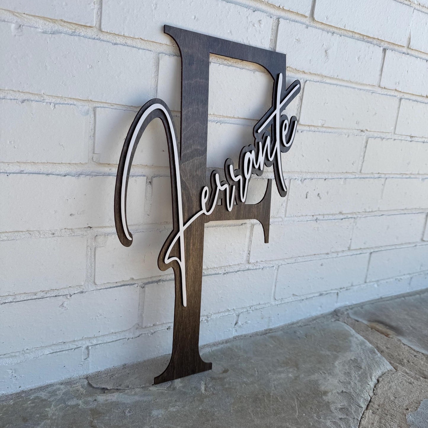 Large Wall Letter with Personalized First Name or Last Name