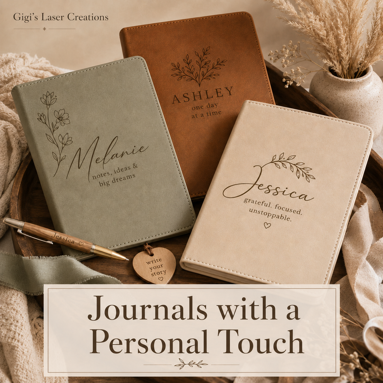 Journals with a Personal Touch