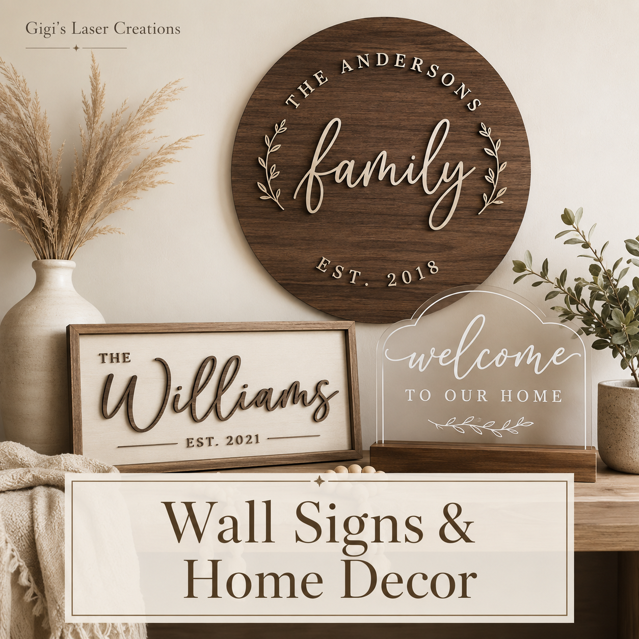 Wall Signs & Home Decor