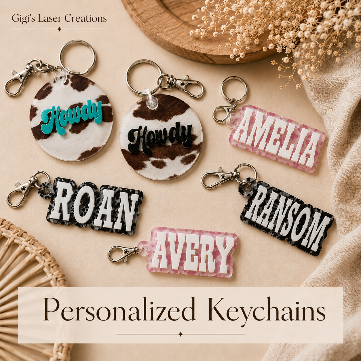 Personalized Keychains