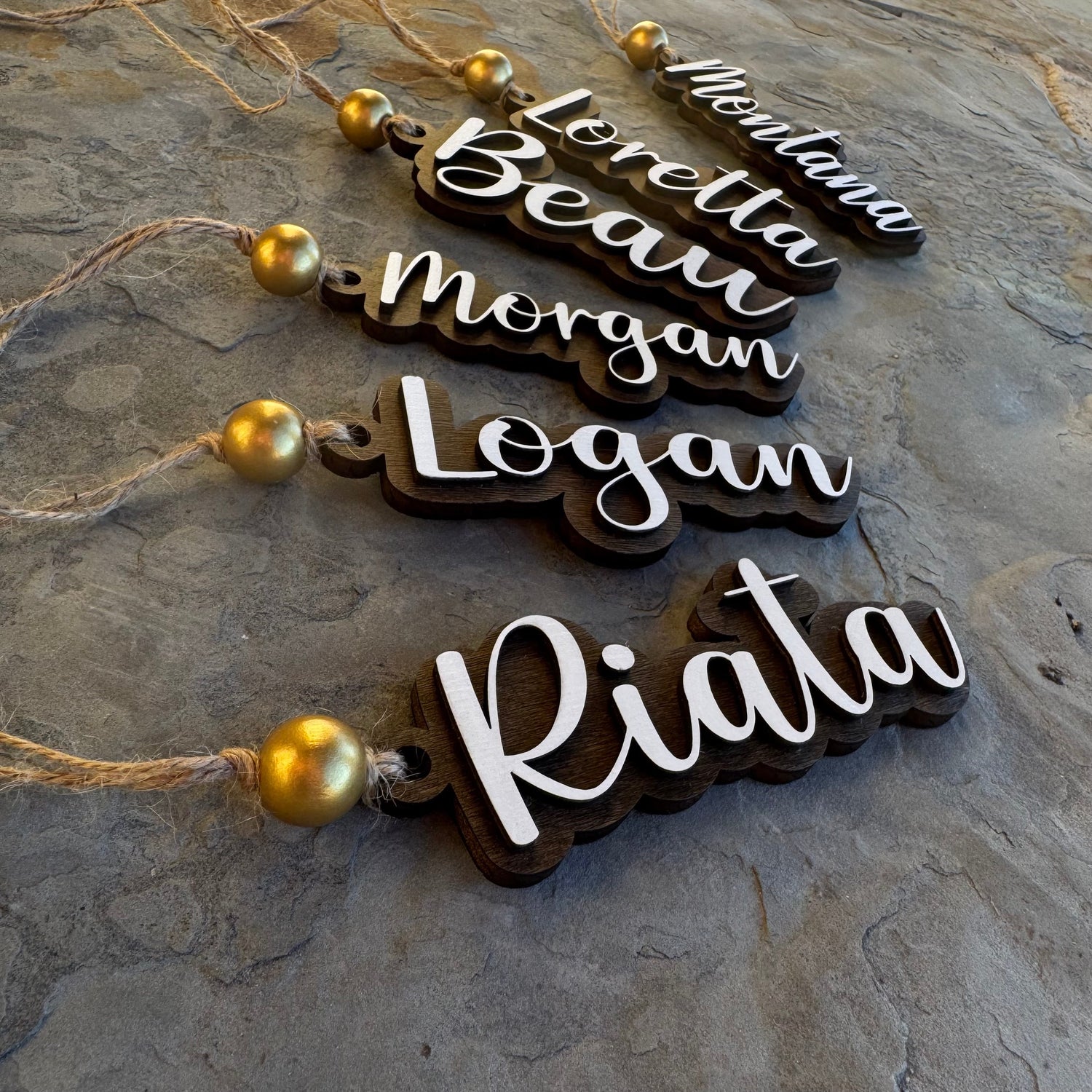 Custom Stocking Tags