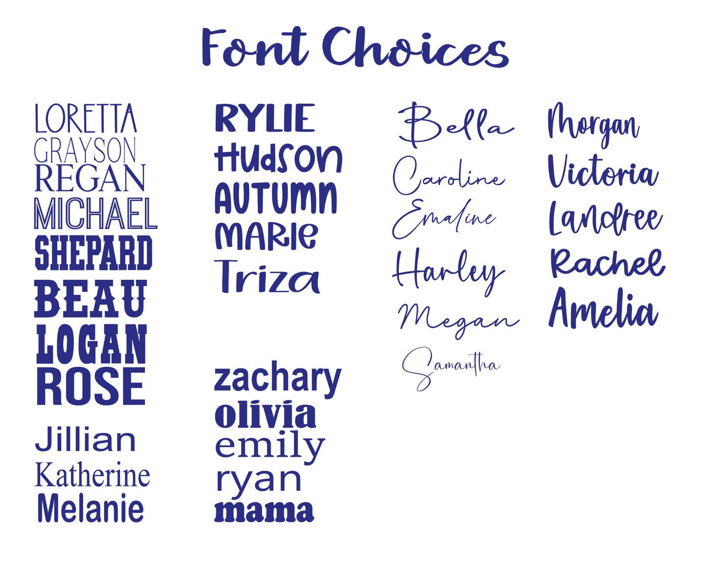 Large Wall Letter with First or Last Name