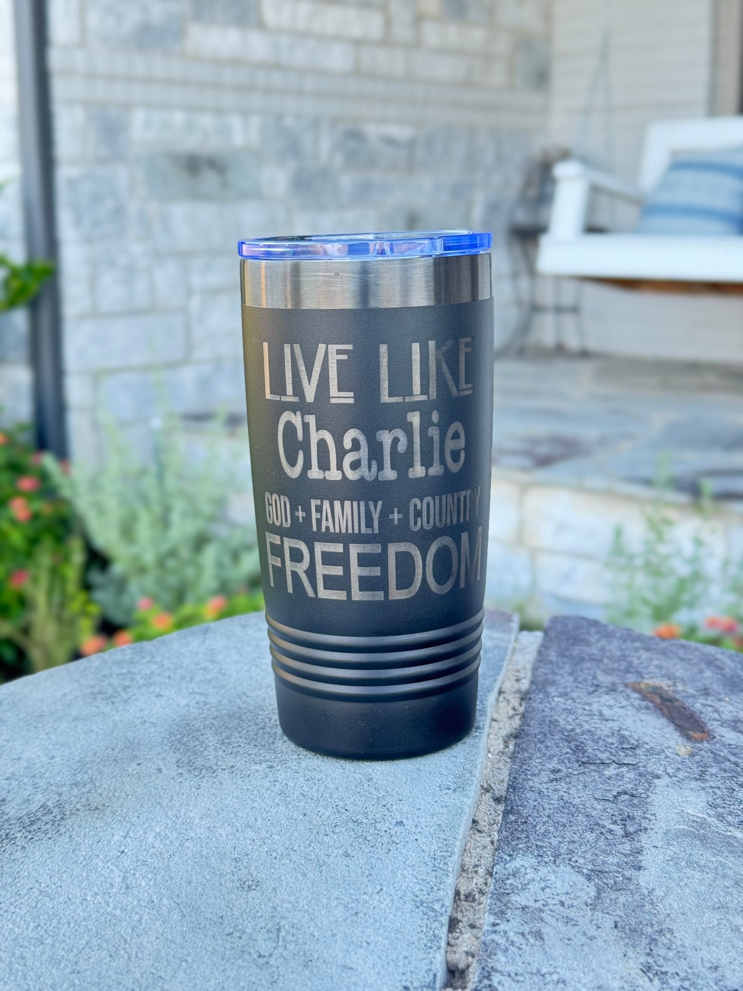Engraved Tumbler This is the Turning Point