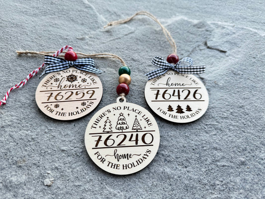 Christmas Ornaments Home Zip Code