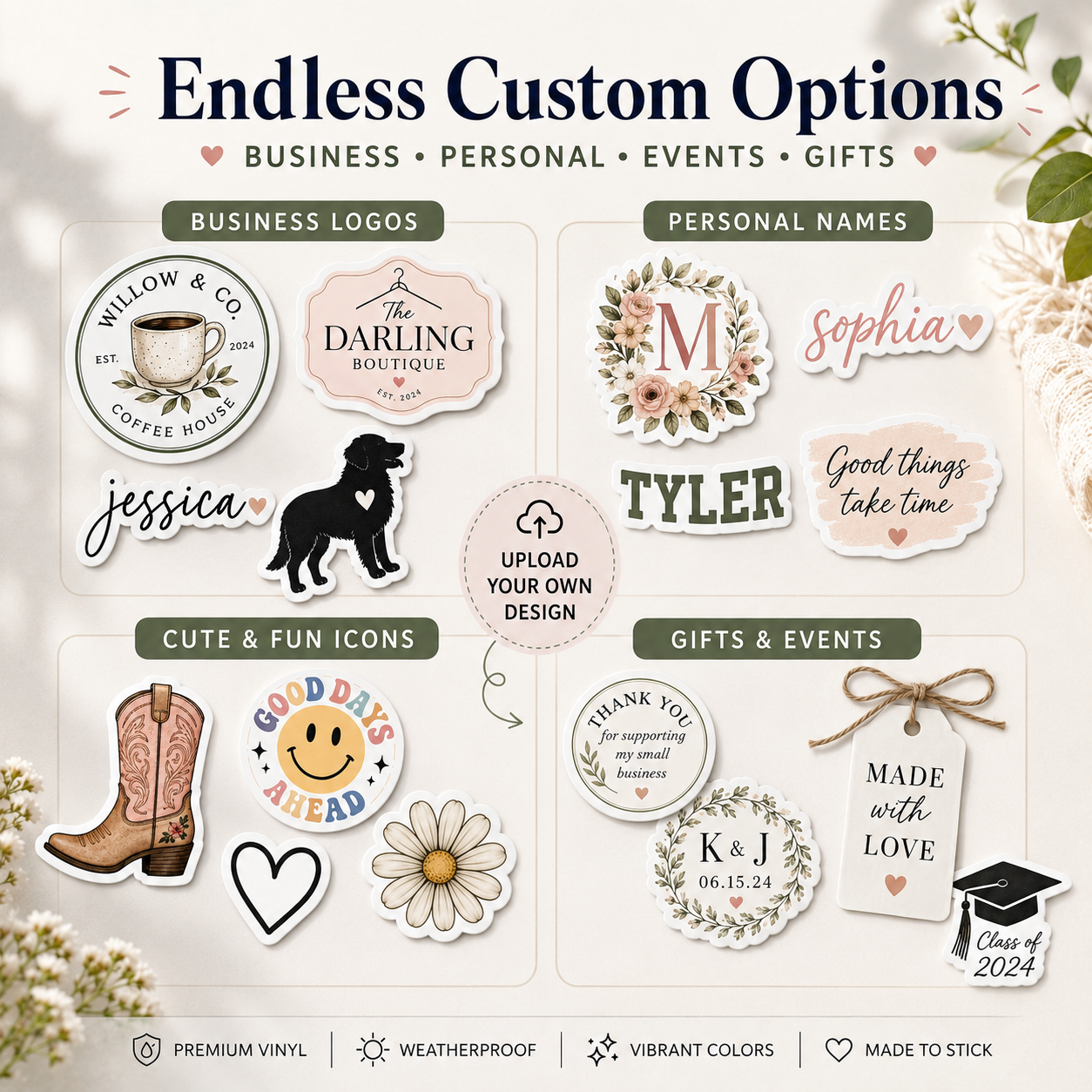 Custom Die Cut Sticker Packs – Personalized Vinyl Stickers in Bulk