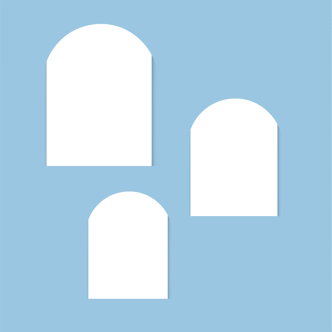 Arch Blanks Acrylic for Sublimation, Crafting and UV Printing 1/8” thick