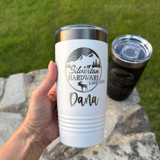 Customized Engraved Tumbler 20oz