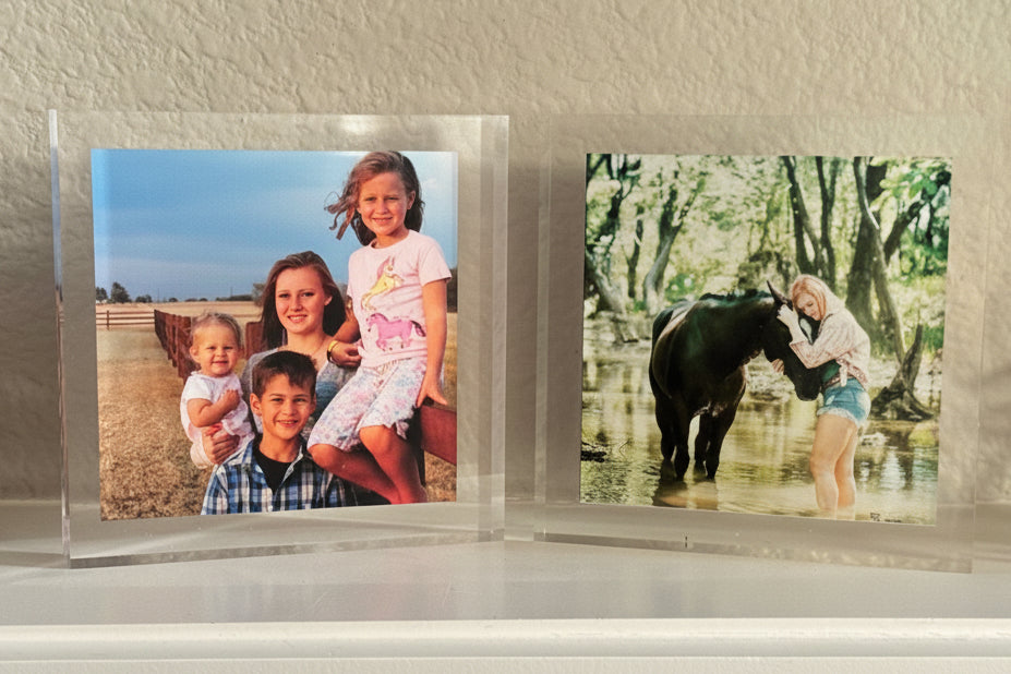 Custom Acrylic Photo Block