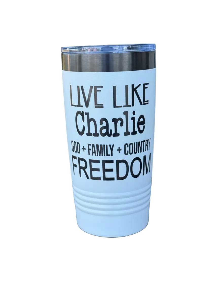 Engraved Tumbler This is the Turning Point