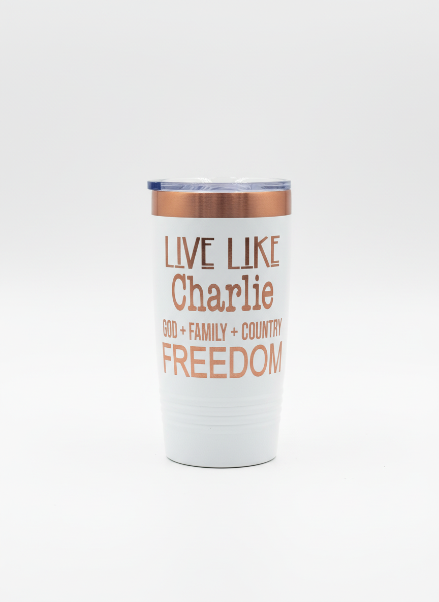 Engraved Tumbler This is the Turning Point
