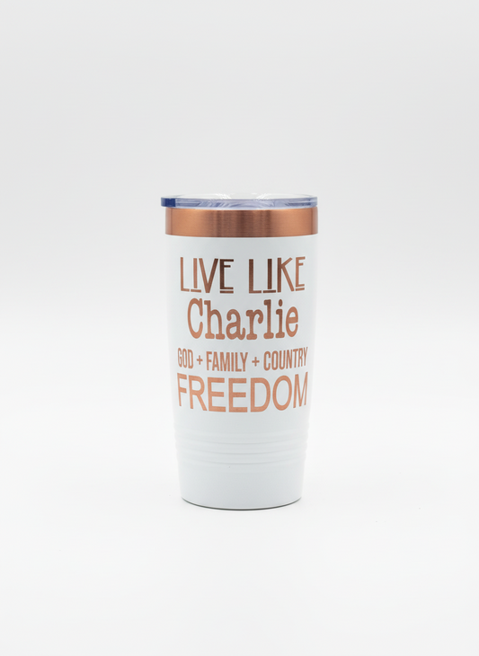 Engraved Tumbler This is the Turning Point