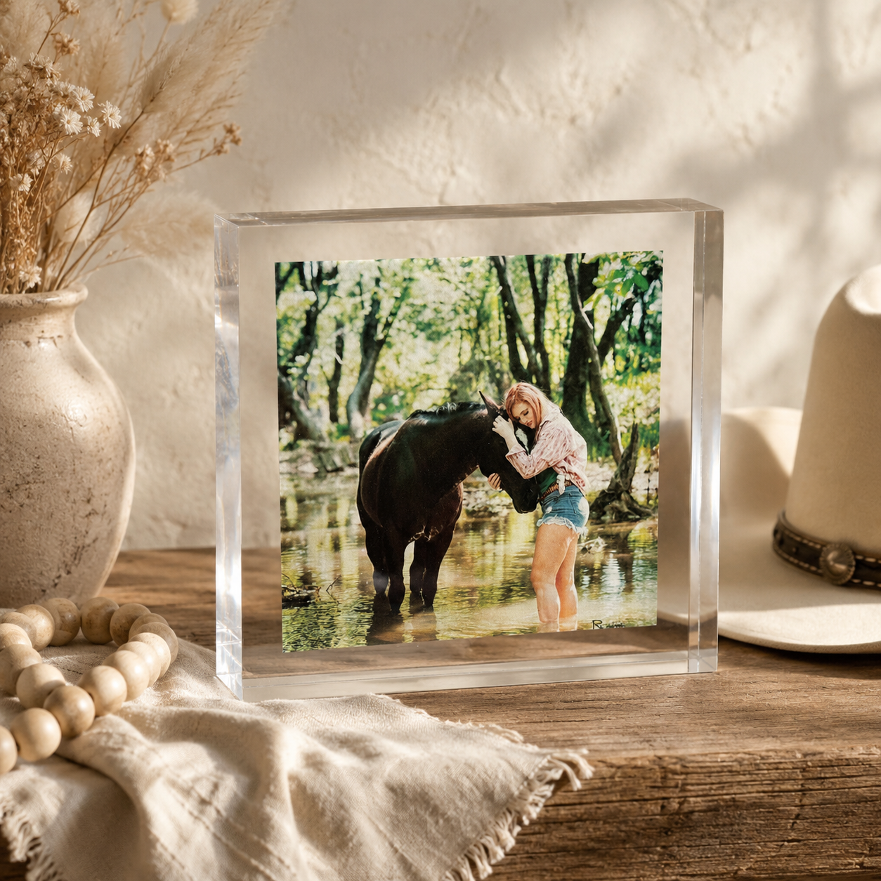 Custom Acrylic Photo Block