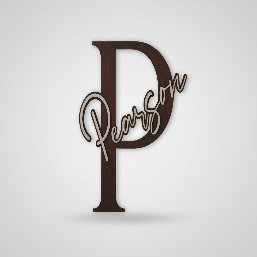 Large Wall Letter with First or Last Name