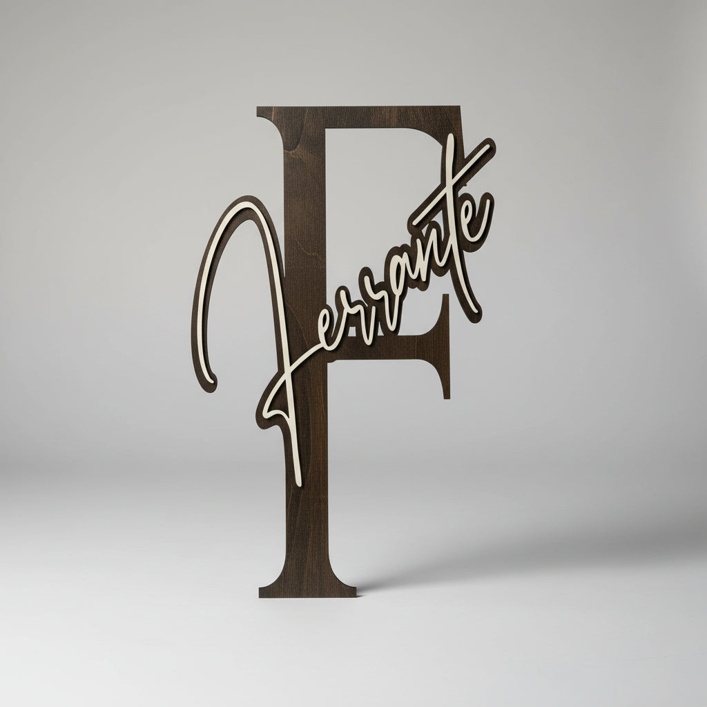 Large Wall Letter with First or Last Name