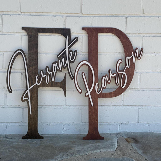 Large Wall Letter with Personalized First Name or Last Name