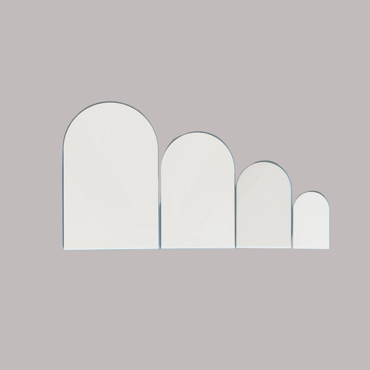 Arch acrylic blanks 1/8 inch thick in white and clear for sublimation and UV printing crafts