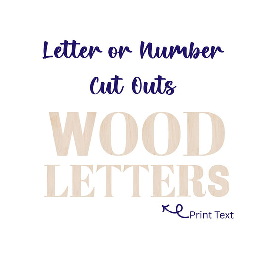 Wooden Laser Cut Outs Calligraphy Wood Letter for Signs Words Phrase Custom 3D Lettering Vertical Logo Small and Large Size Home Wall Art