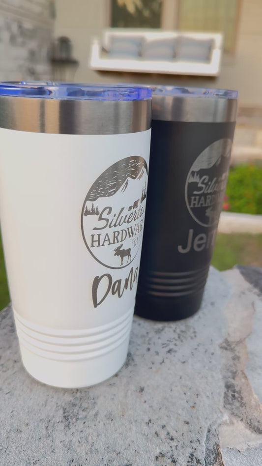 Customized Engraved Tumbler 20oz